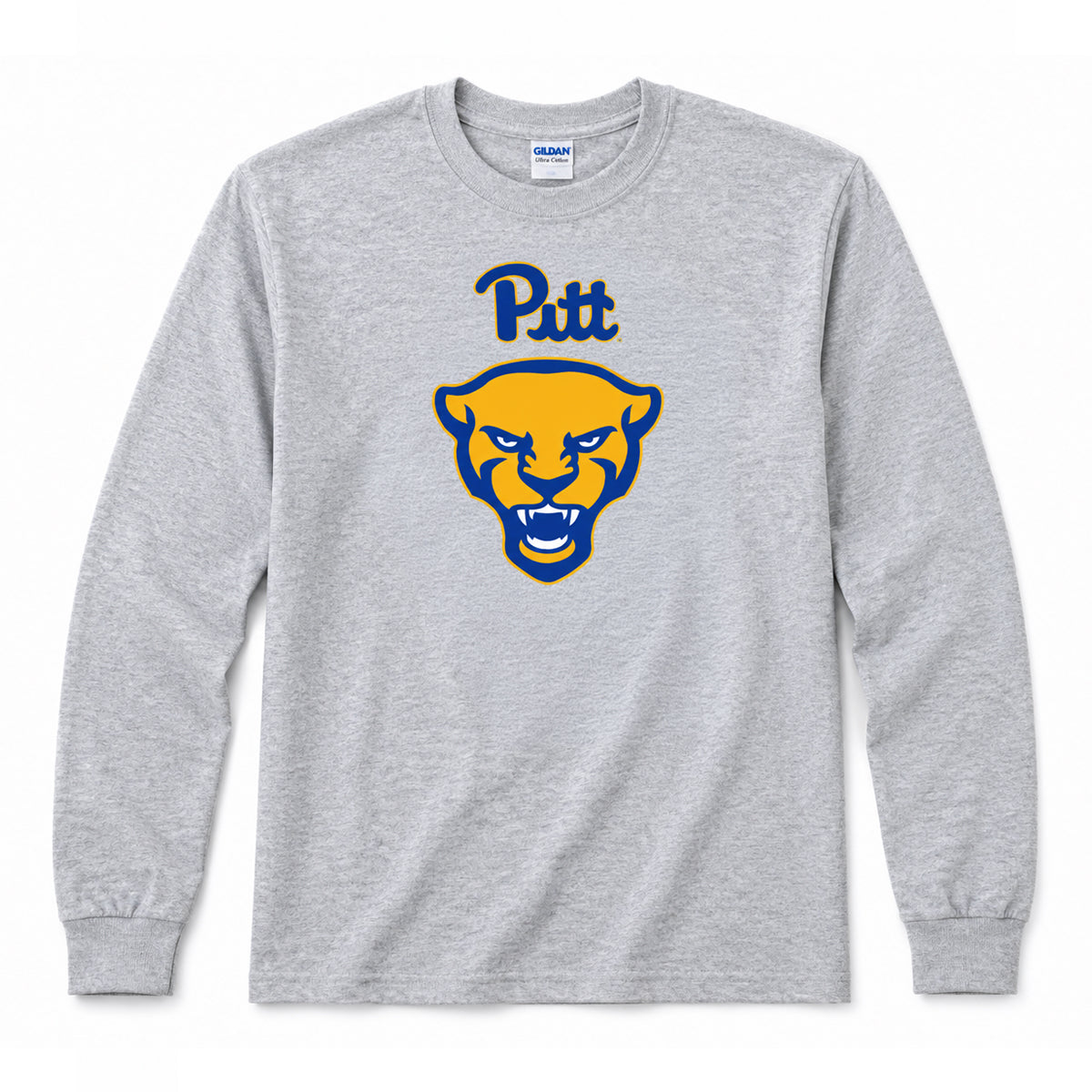 Panther Head Soft-Style Long Sleeve Tee