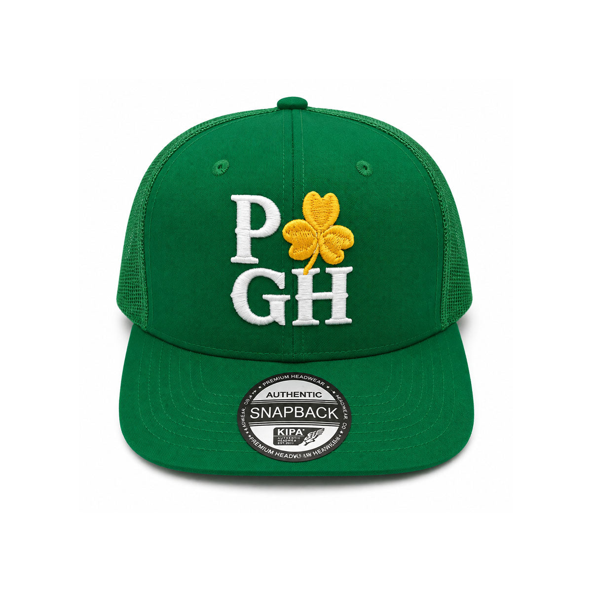 PGH Shamrock Green Trucker Snapback
