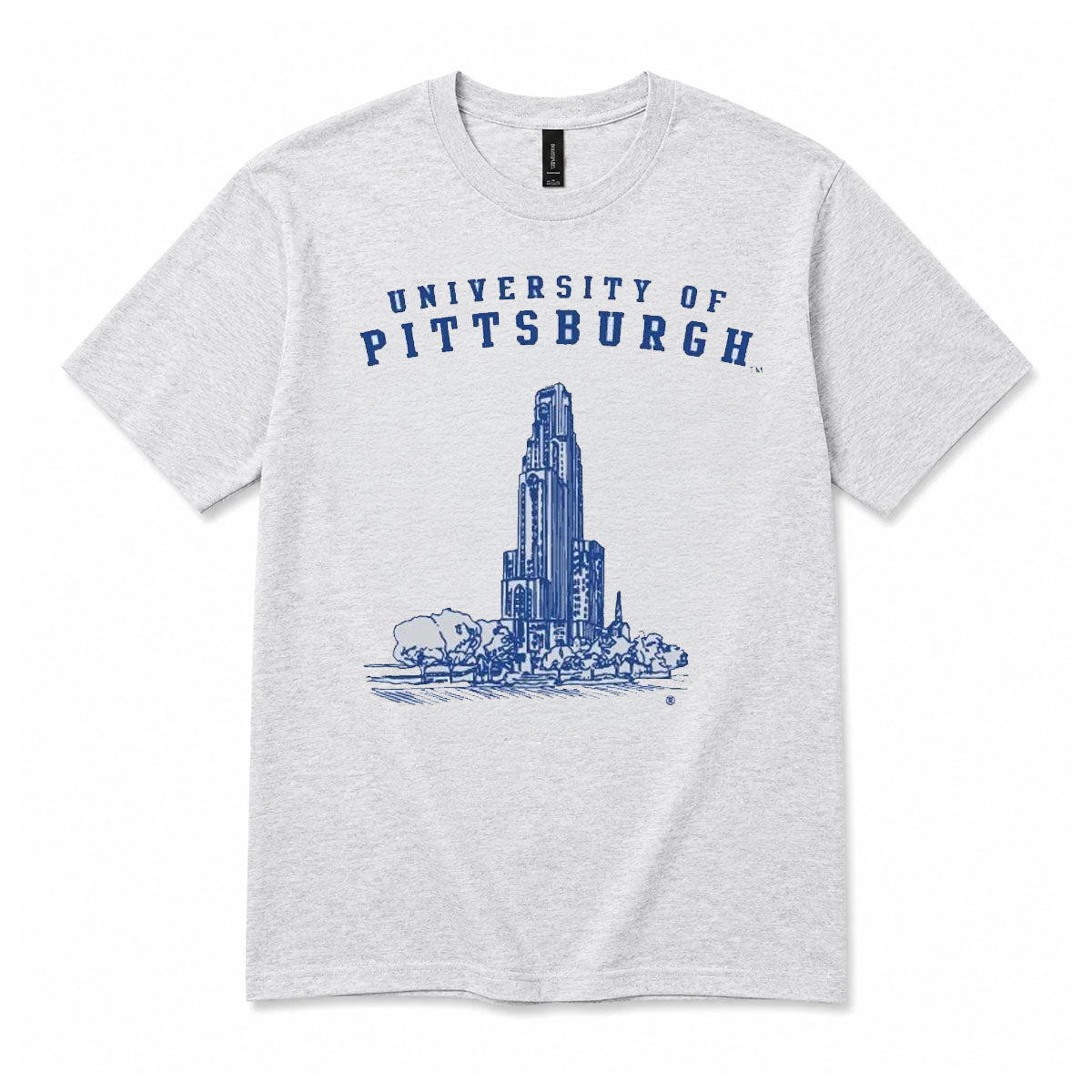 Cathedral of Learning Ash Gray Tee
