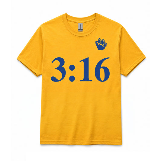 3:16 Paw Print Tee