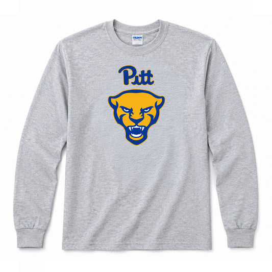 Panther Head Soft-Style Long Sleeve Tee