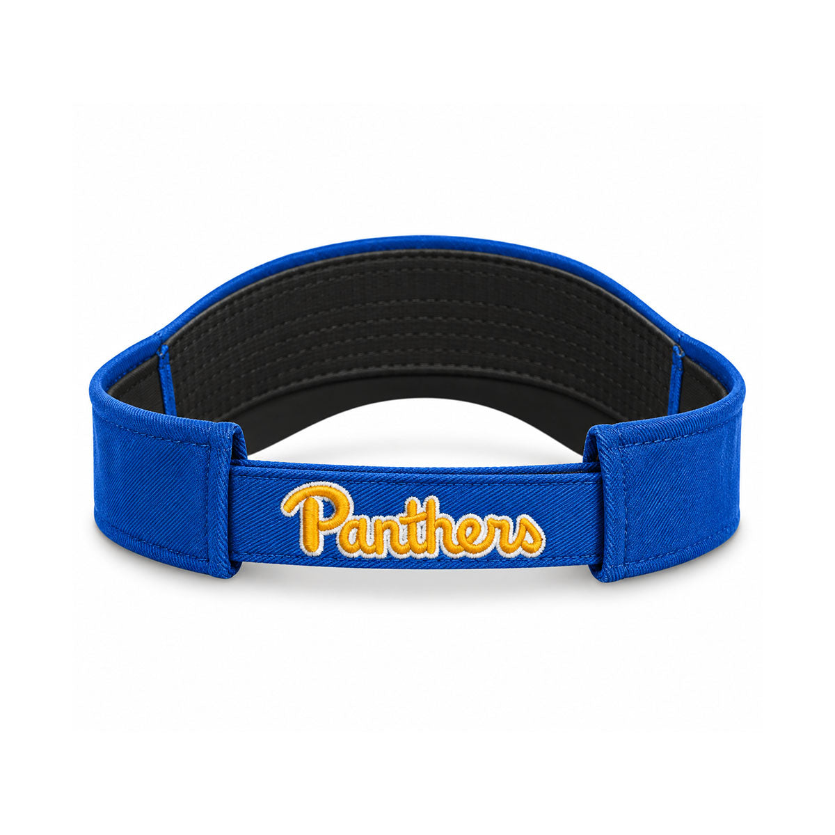 Pitt Panthers Zephyr Royal Blue & Gold Script Adjustable Visor
