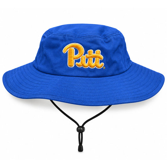 Pitt Panthers Royal Blue Script Wide Brim Boonie Hat