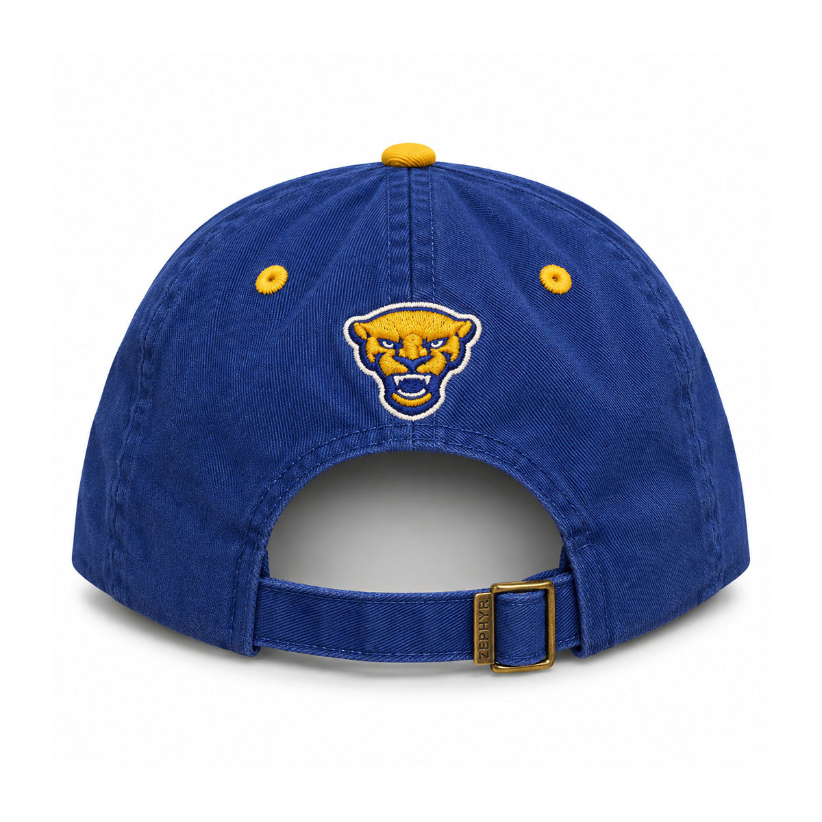 Pitt Panthers Zephyr Royal Blue & Gold Script Adjustable Hat