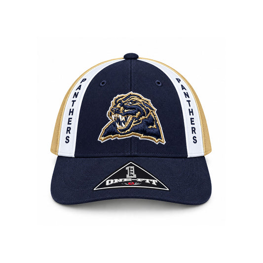 Pitt Panthers Kids One Fit Navy Blue & Gold Panther Logo Hat