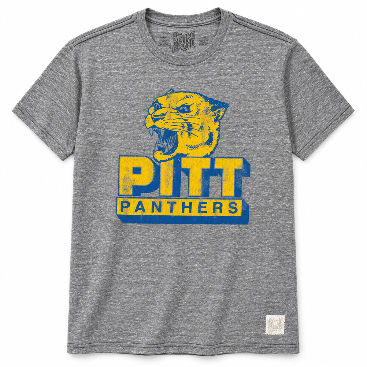 Pitt Panthers Retro Brand Roaring Panther Tee