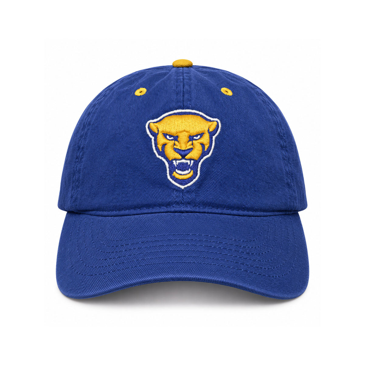 Pitt Panthers Zephyr Panther Head Royal Blue Adjustable Hat