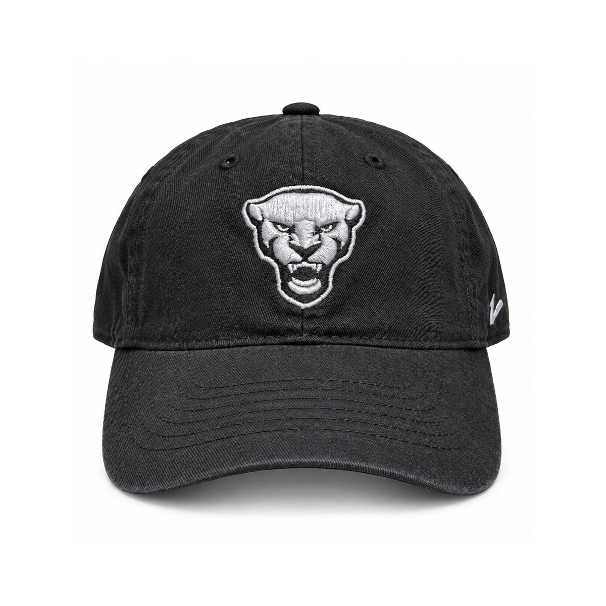 Pitt Panthers Zephyr Black & White Panther Head Adjustable Hat
