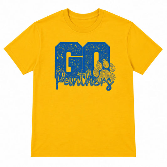 Go Panthers Gold Tee