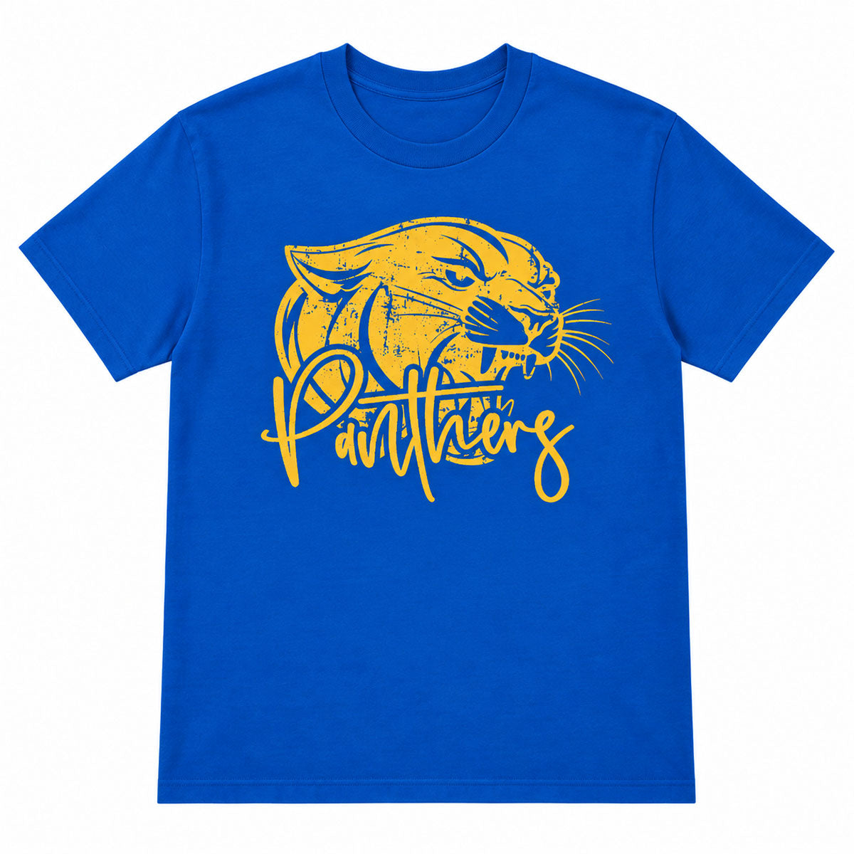 Vintage Panther Script Royal Tee