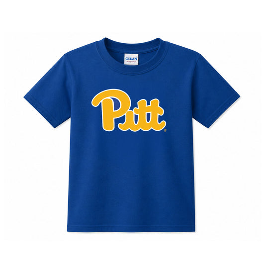 Youth Pitt Script Blue Tee