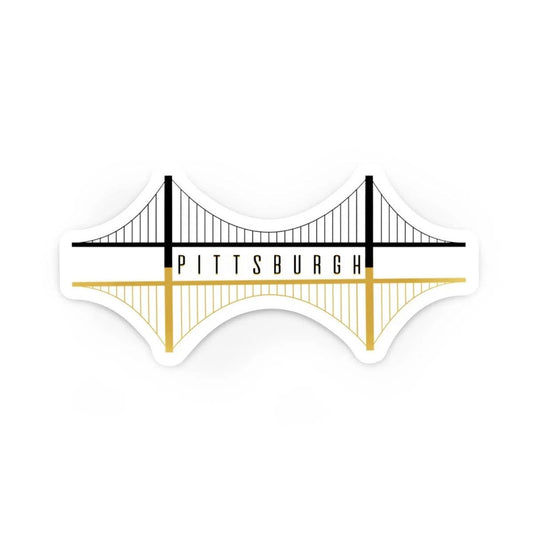 Pittsburgh Bridges Waterproof Vinyl Sticker