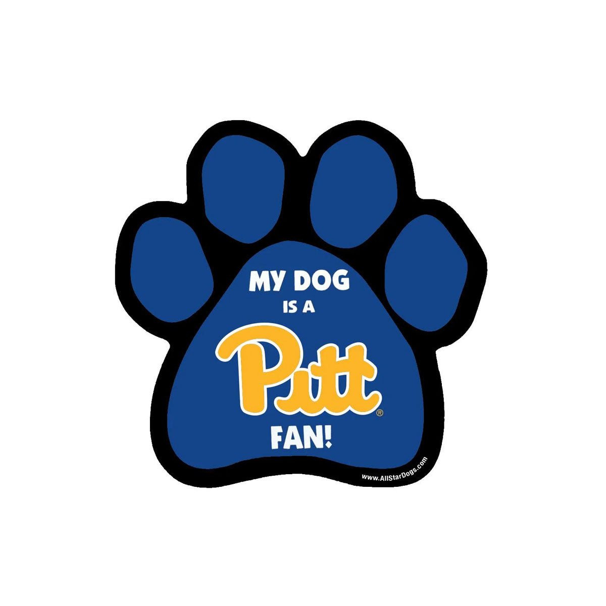 University of Pittsburgh Paw Car Magnet
