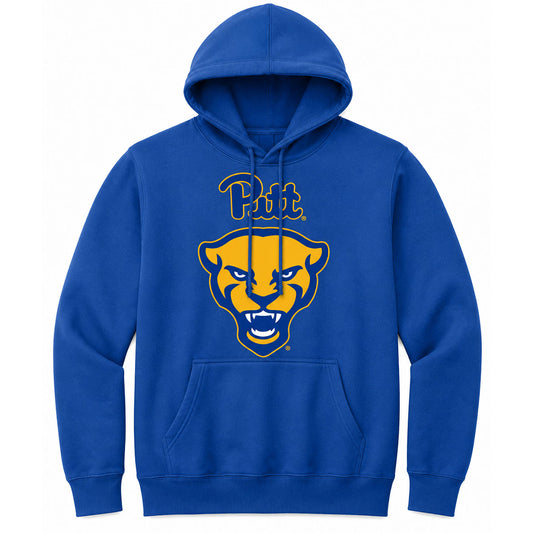 Pitt Panther Soft-Style Royal Blue Hoodie