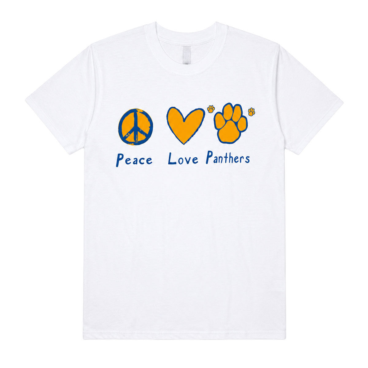 Peace Love Panthers Tee