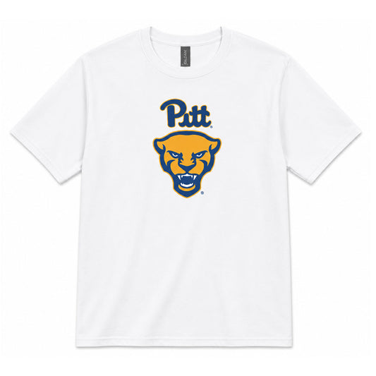 Panther Head White Soft-Style T-Shirt