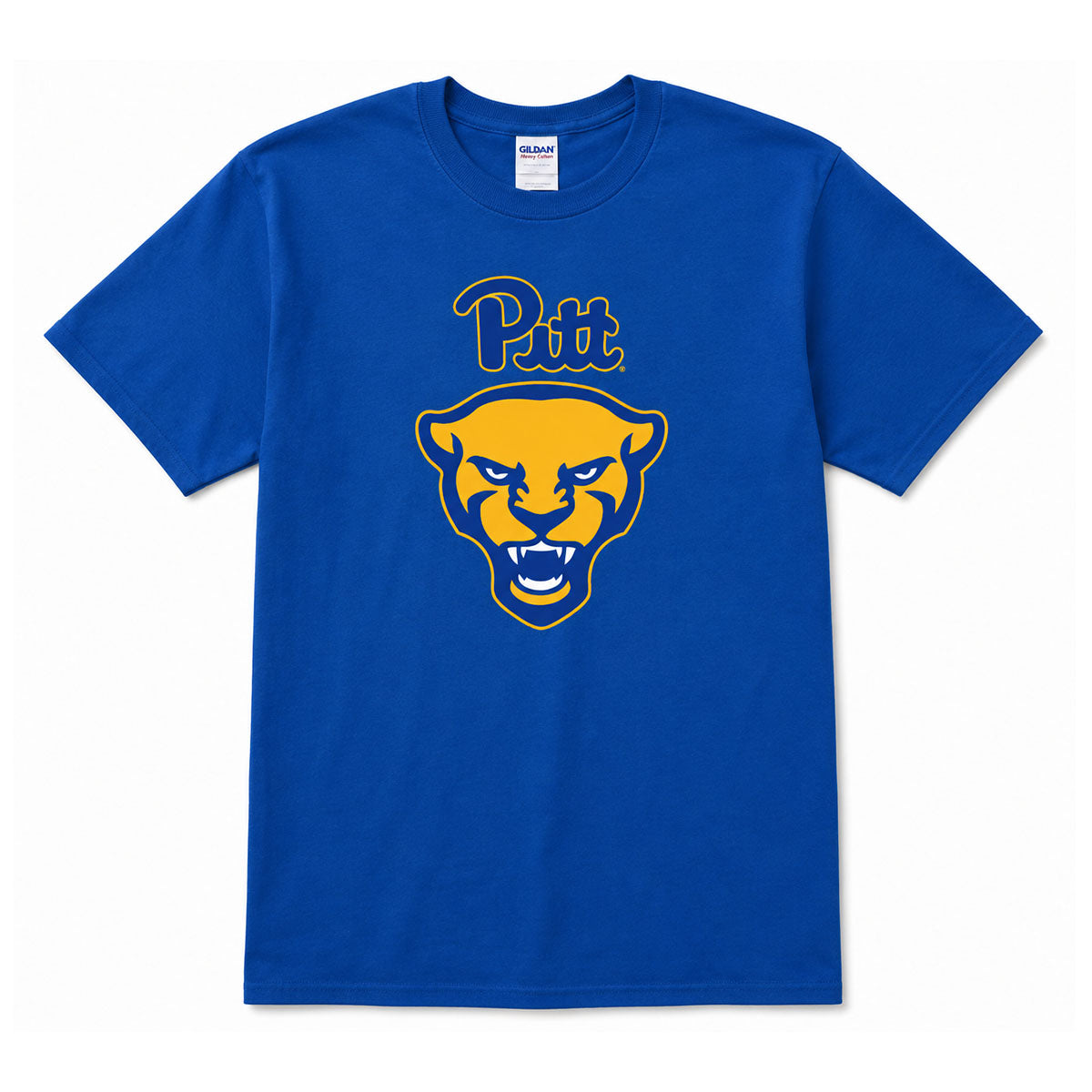 Panther Head Royal Blue Soft-Style Tee