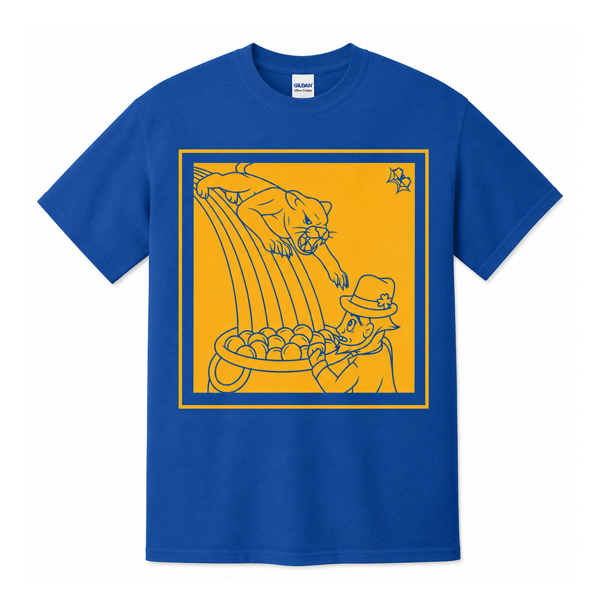 Pitt vs Notre Dame Blue Tee