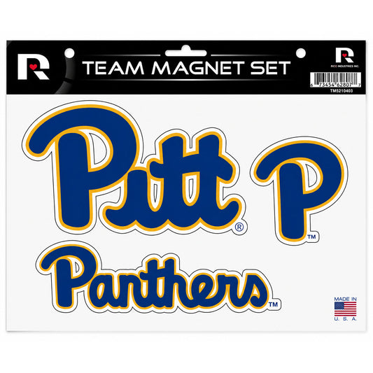 Pitt Panthers Team Magnet Set