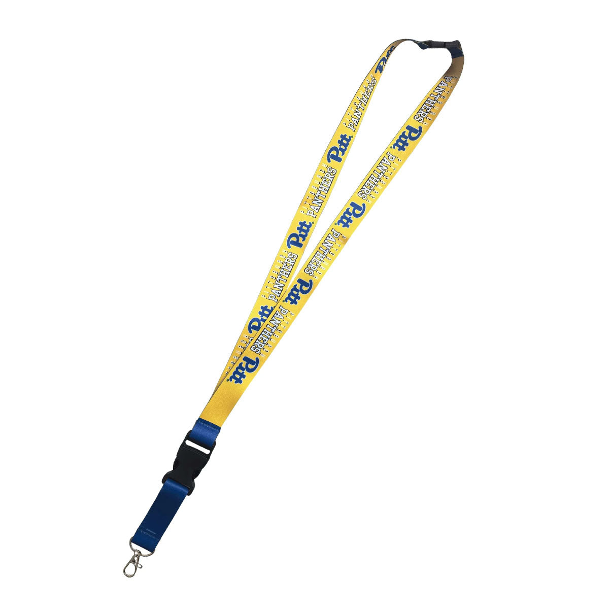 Pittsburgh Panther Reversible Blue and Gold Lanyard