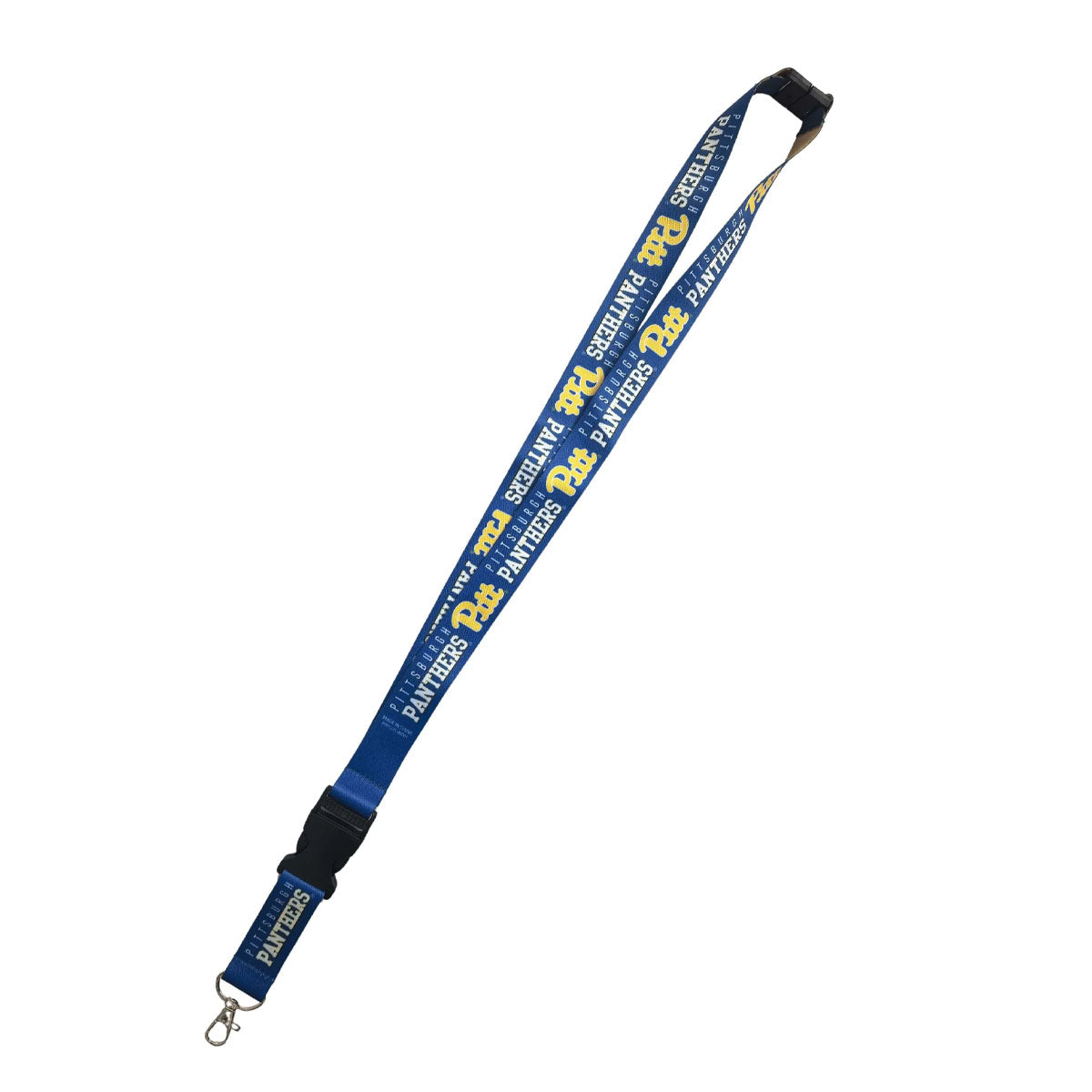 Pittsburgh Panther Reversible Blue and Gold Lanyard