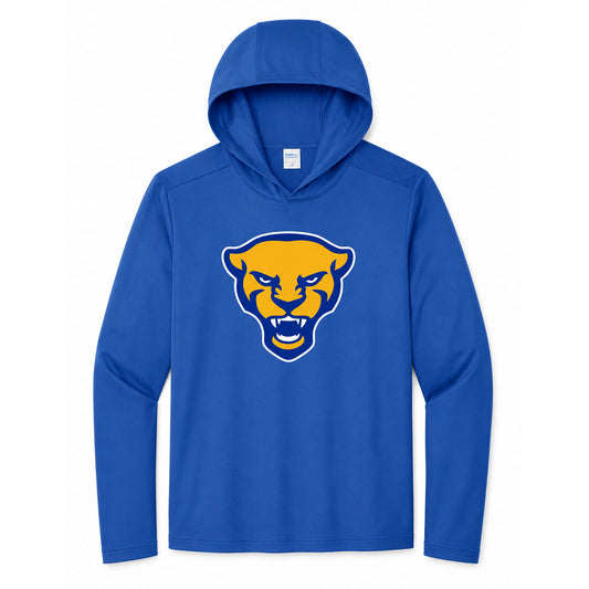 Panther Head Hooded Dri-Fit Long Sleeve Tee