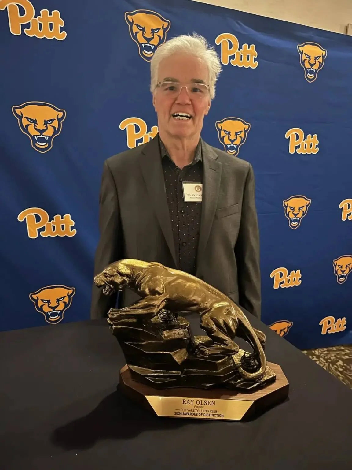 Chas Bonasorte at a Pitt event