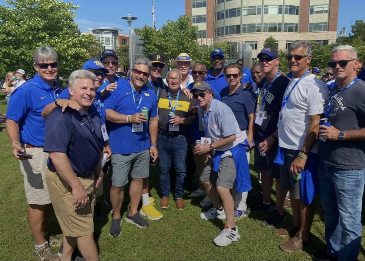 Pitt fans gathered together
