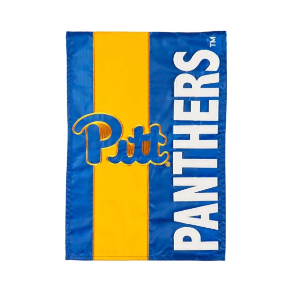 University of Pittsburgh Embellished Garden Flag